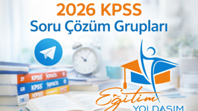 2026 KPSS soru çözüm grupları