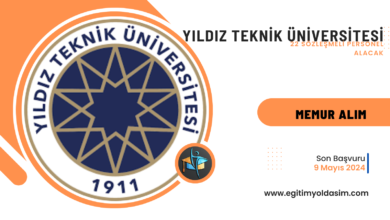 Yıldız Teknik Üniversitesi 22 sözleşmeli