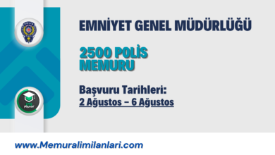 2500 POLİS MEMURU