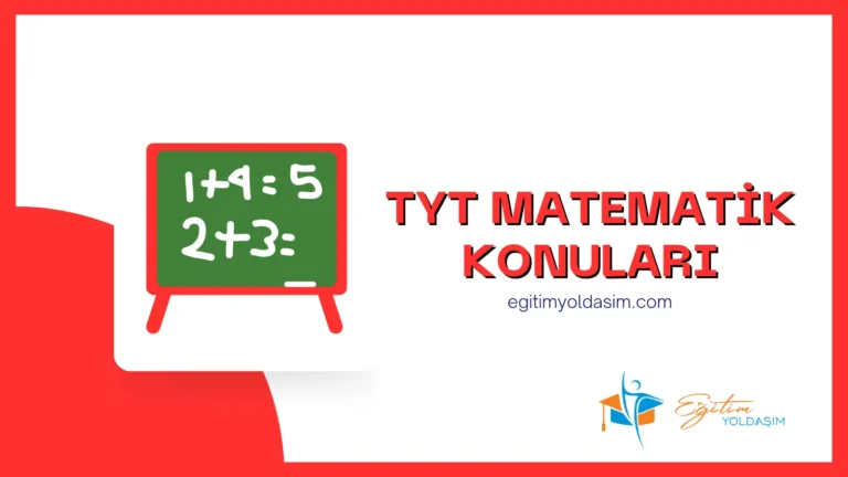 TYT Matematik Konuları ve Soru Dağılımı (2027 YKS)