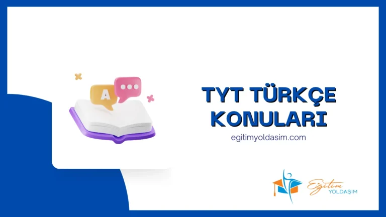 TYT Türkçe Konuları ve Soru Dağılımı (2027 YKS)
